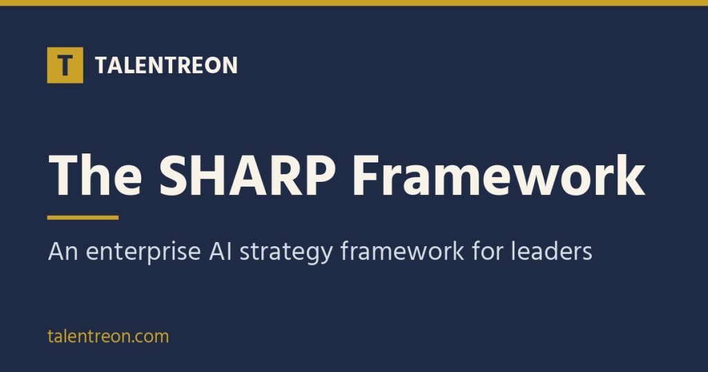 SHARP enterprise AI strategy framework for leaders